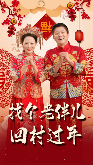 找个老伴儿回村过年（58集）短剧推荐来了