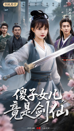 傻子女儿竟是剑仙（50集）高分佳作免费看