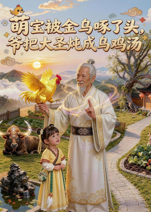 萌宝被金乌啄了头，爷把大圣炖成乌鸡汤（59集）原创精彩短剧