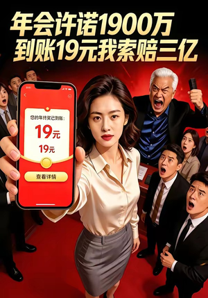 年会许诺1900万，到账19元我索赔三亿（75集）热门短剧大全