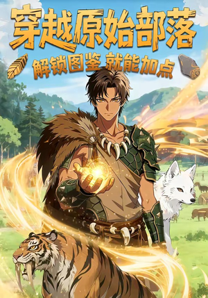 穿越原始部落，解锁图鉴就能加点（94集）火爆热门短剧