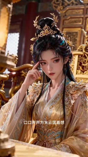 穿成女帝，天下团宠（19集）追短剧关注我