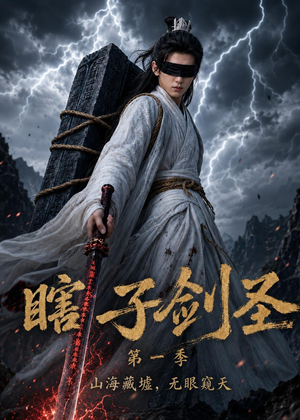 瞎子剑圣第一季，山海藏墟，无眼窥天（148集）最火爆的短剧