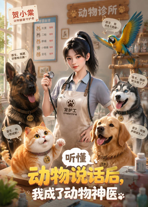 听懂动物说话后，我成了动物神医（47集）每天分享短剧