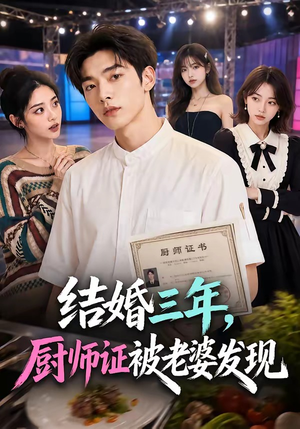 结婚三年，厨师证被老婆发现（86集）超好看古装短剧
