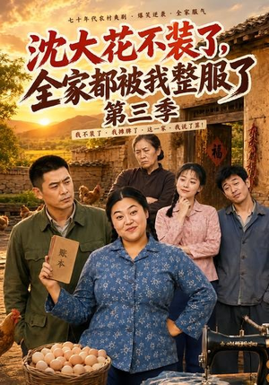 沈大花不装了，全家都被我整服了第三季（62集）一口气追完短剧