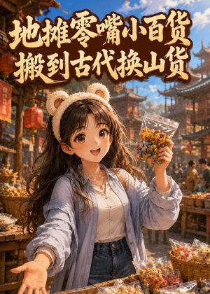 地摊零嘴小百货，搬到古代换山货（83集）直接追到结尾