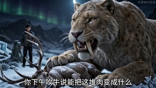 史前冰原：我能听懂兽语（52集）正能量短剧分享
