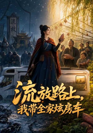 流放路上，我带全家炫房车（165集）火爆短剧来袭