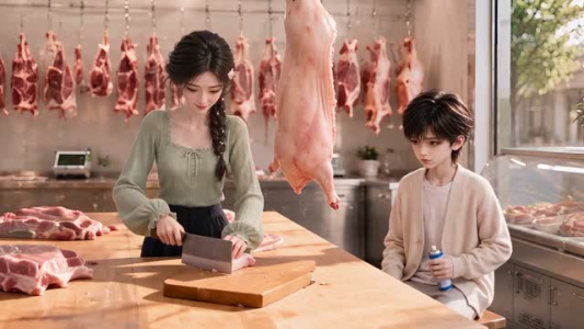 肉铺妈妈和她的小尾巴(26集) 肉铺妈妈和她的小尾巴(26集)我真的爱了
