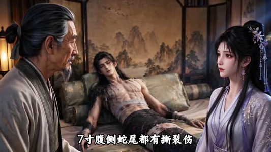 捡来的黑蛇是满级老大(27集) 捡来的黑蛇是满级老大(27集)超甜短剧抢先看