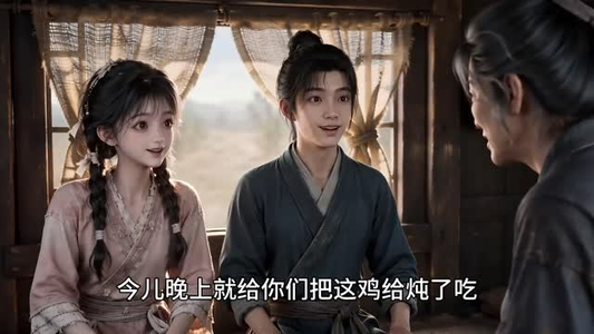 饥荒年，我带相公天天吃肉（158集）热门短剧在线看