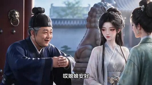 纯白反派之君心寄以棠（128集）最火的短剧