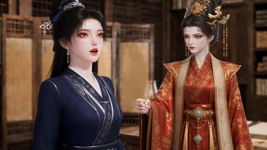 疯回路转，女配一心想掌权（100集）古装短剧热播