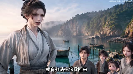 五个异能娃与铁血船娘的赶海天团 （94集）微综艺短剧
