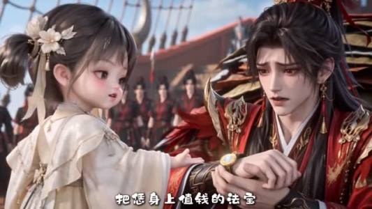 师妹渡劫失败，竟缩成小丫头（51集）烧脑短剧