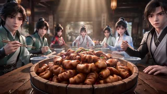 穿越后我成了苟命天才（233集）短剧新番
