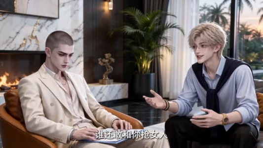 总裁你的假发掉了（153集）宫斗短剧