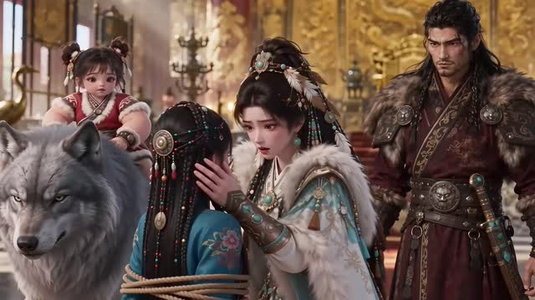 和亲公主竟然是金刚芭比第二季（200集）熬夜看到凌晨4点不舍得睡